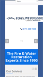 Mobile Screenshot of bluelinebuildersinc.com